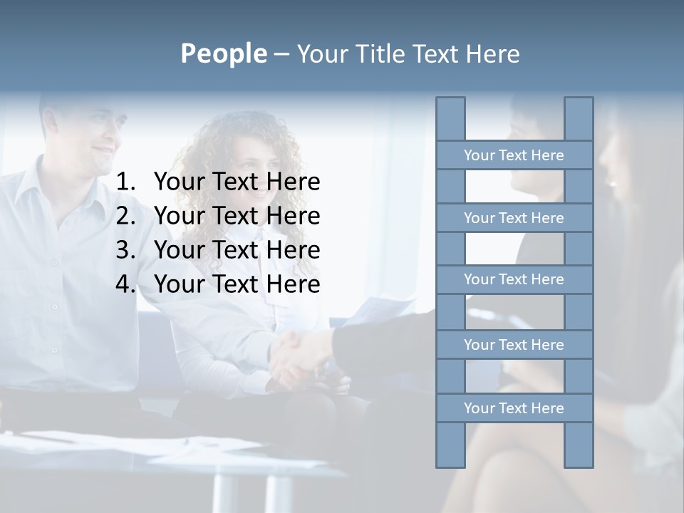 People Colleagues Communication PowerPoint Template