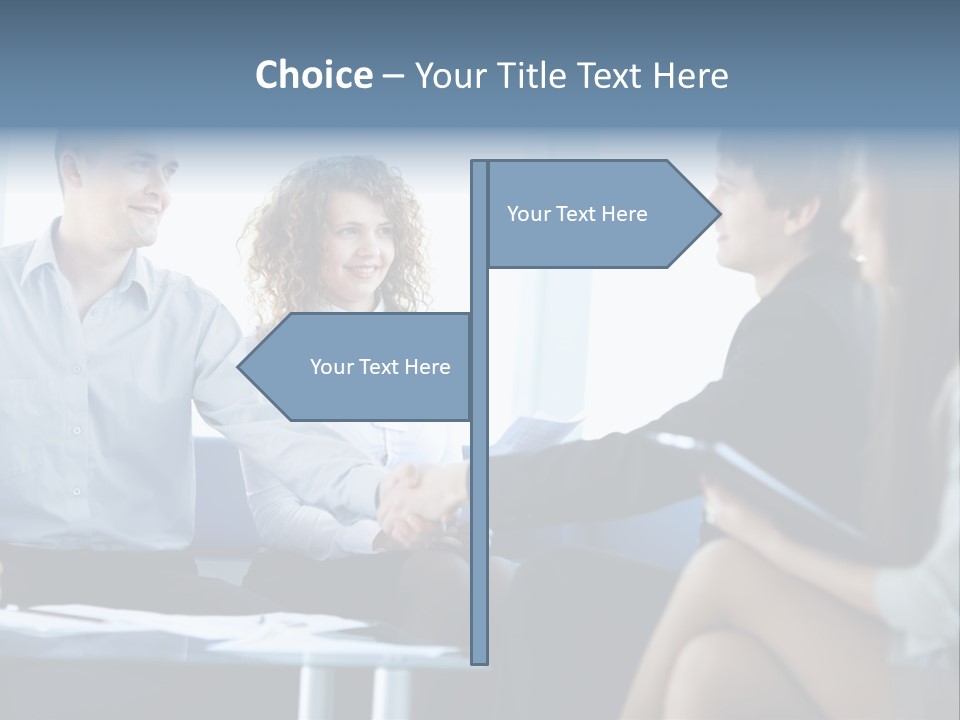 People Colleagues Communication PowerPoint Template