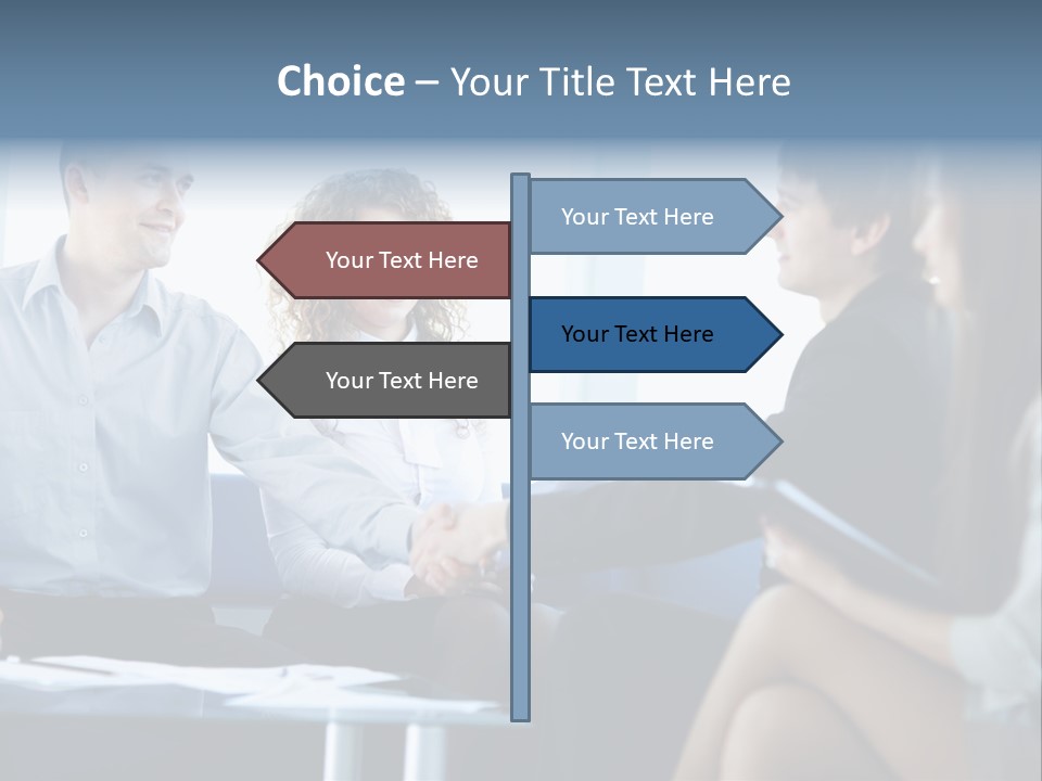 People Colleagues Communication PowerPoint Template