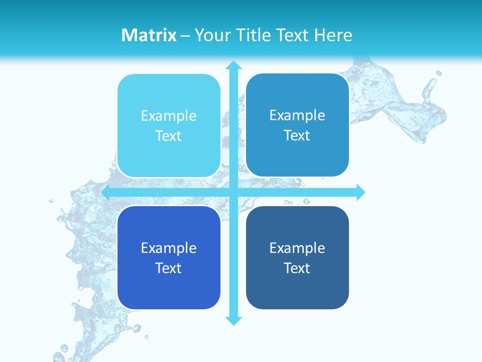 Transparent Abstract Purity PowerPoint Template