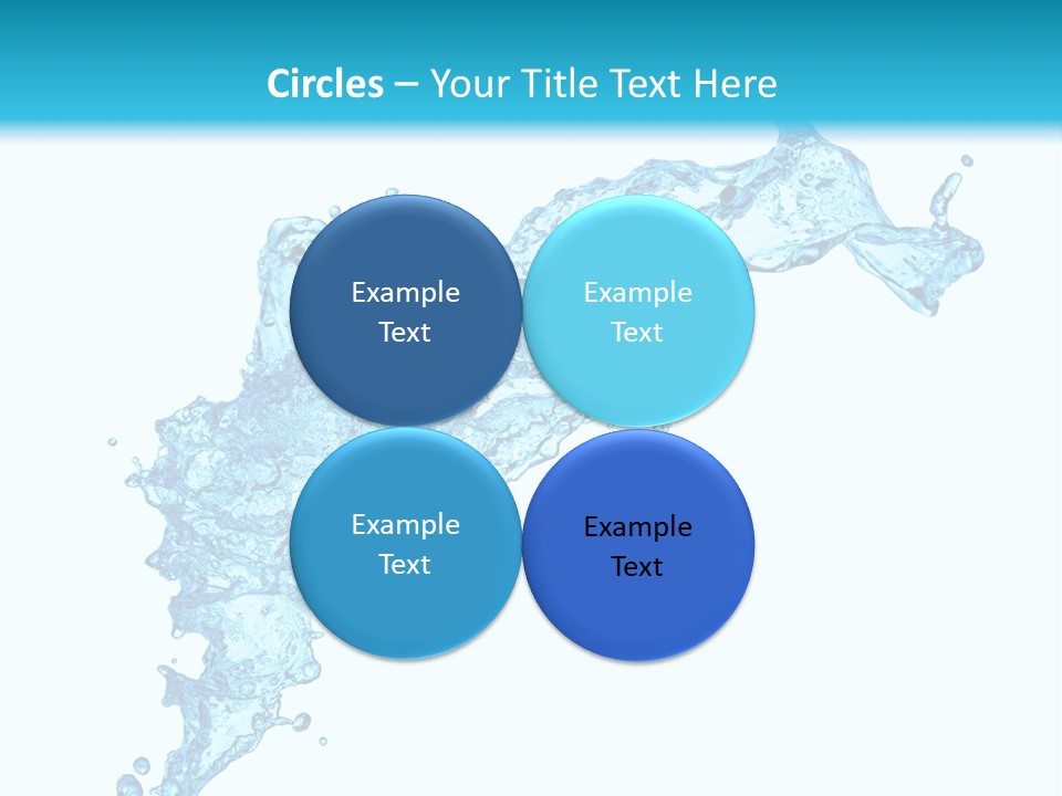 Transparent Abstract Purity PowerPoint Template