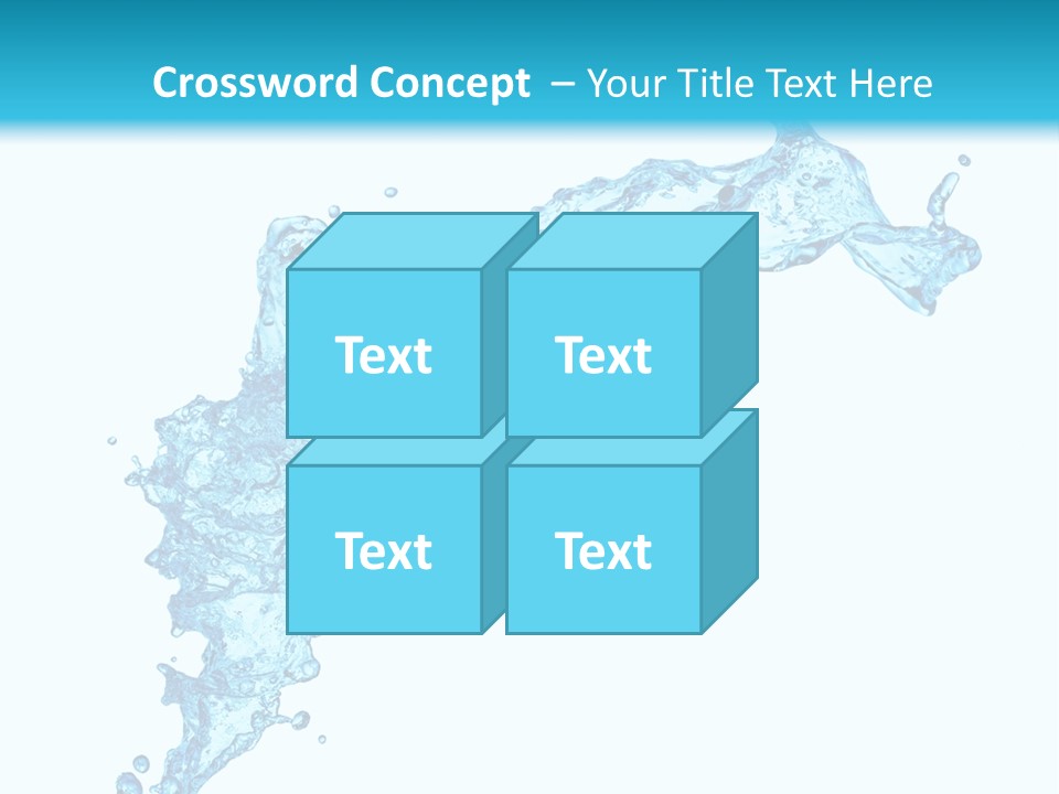 Transparent Abstract Purity PowerPoint Template