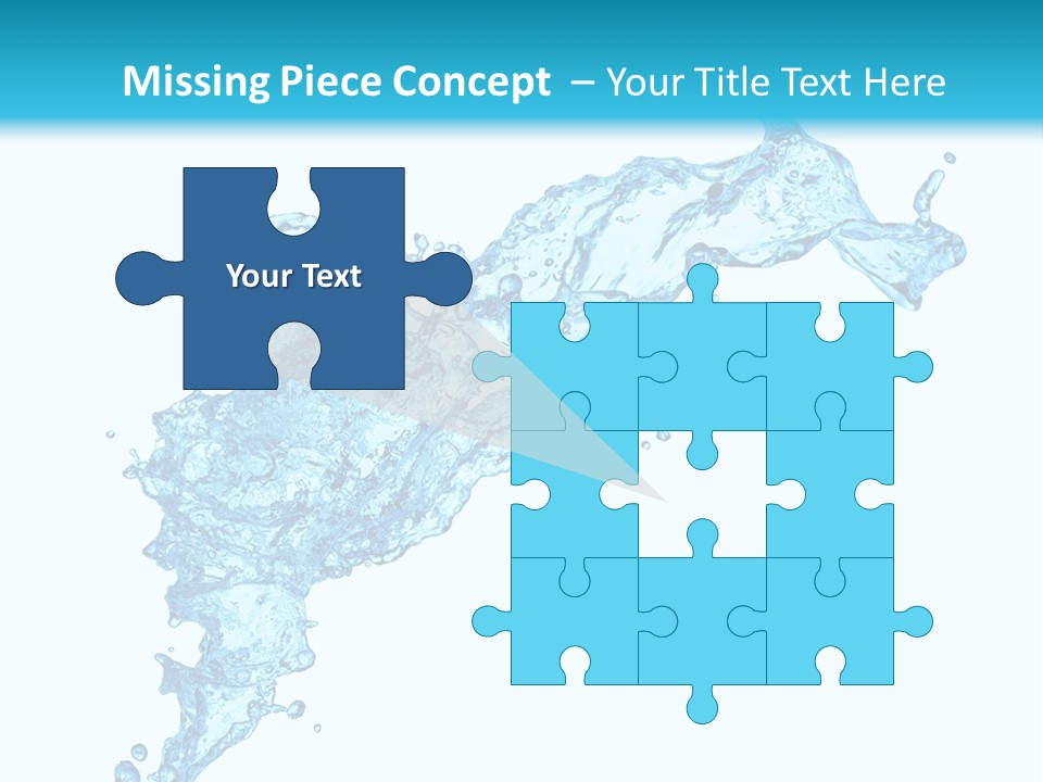 Transparent Abstract Purity PowerPoint Template