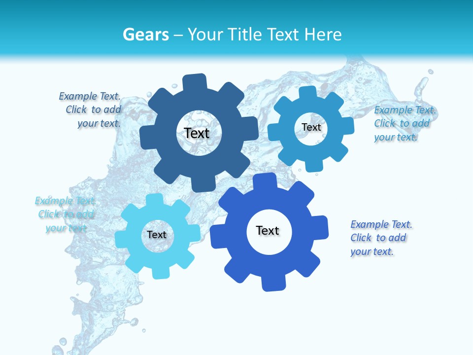 Transparent Abstract Purity PowerPoint Template