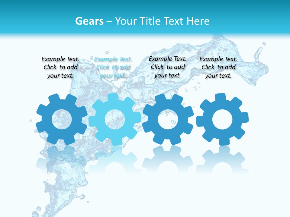 Transparent Abstract Purity PowerPoint Template