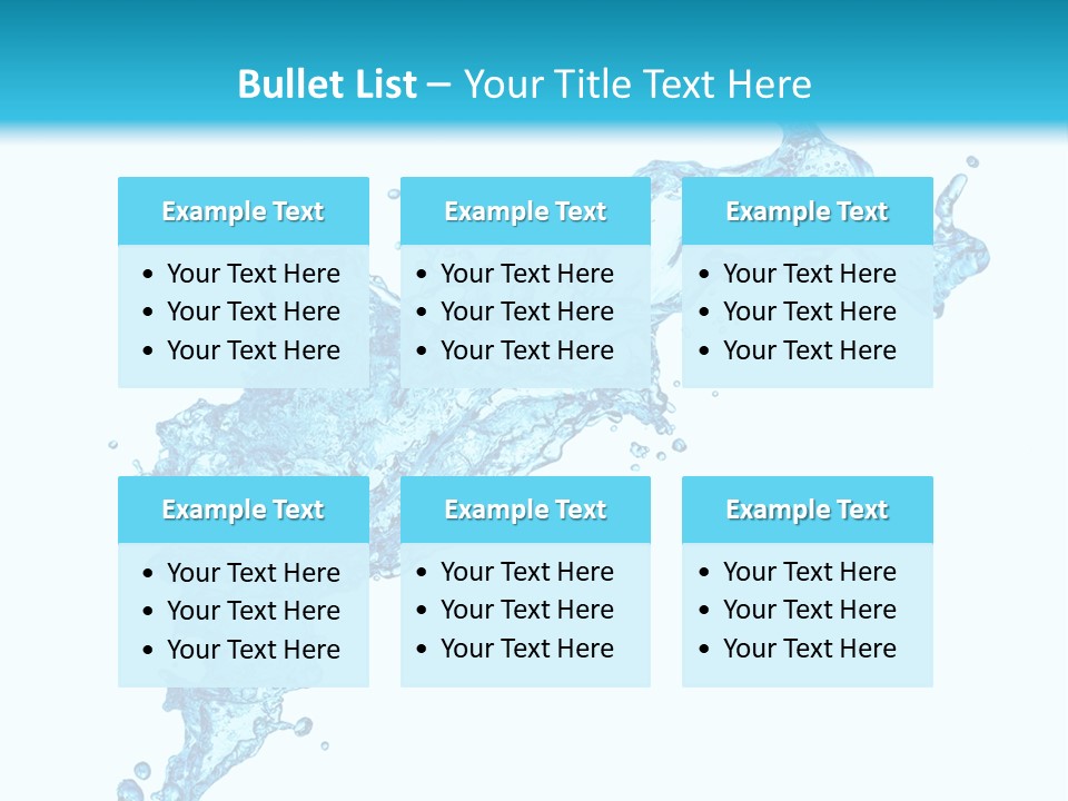 Transparent Abstract Purity PowerPoint Template