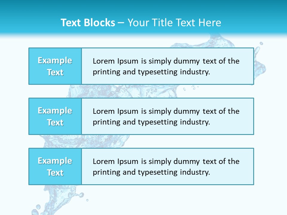 Transparent Abstract Purity PowerPoint Template