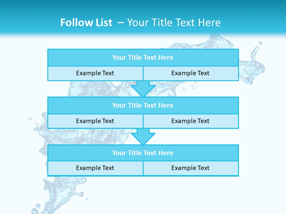 Transparent Abstract Purity PowerPoint Template