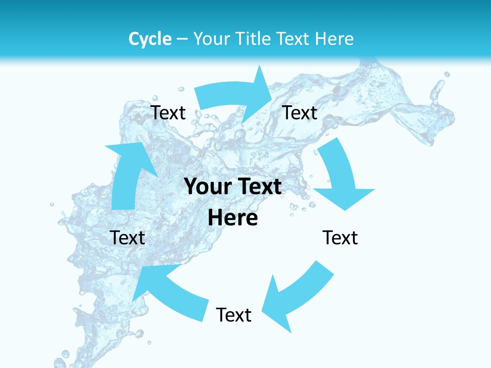 Transparent Abstract Purity PowerPoint Template
