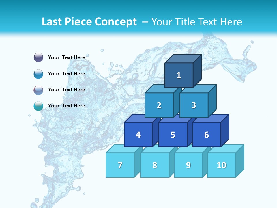 Transparent Abstract Purity PowerPoint Template