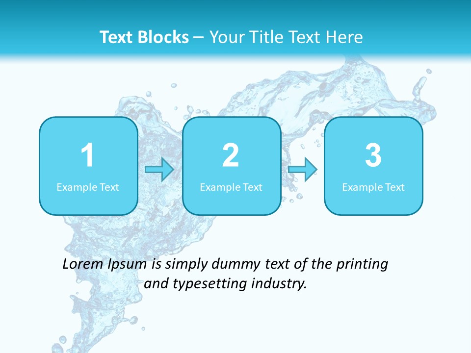 Transparent Abstract Purity PowerPoint Template
