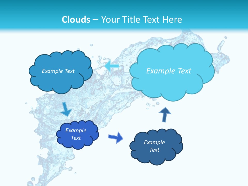 Transparent Abstract Purity PowerPoint Template