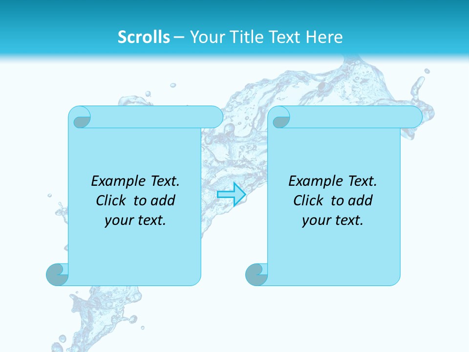 Transparent Abstract Purity PowerPoint Template