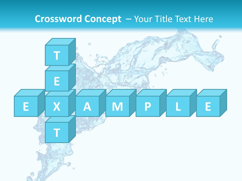 Transparent Abstract Purity PowerPoint Template