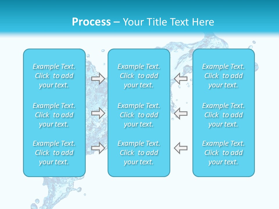Transparent Abstract Purity PowerPoint Template