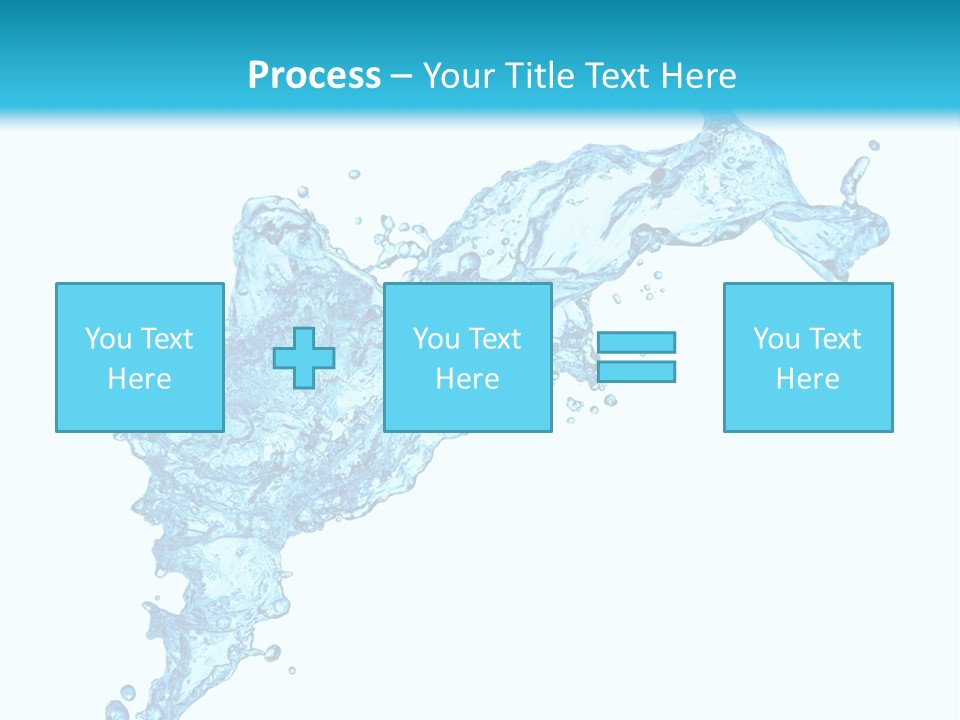 Transparent Abstract Purity PowerPoint Template