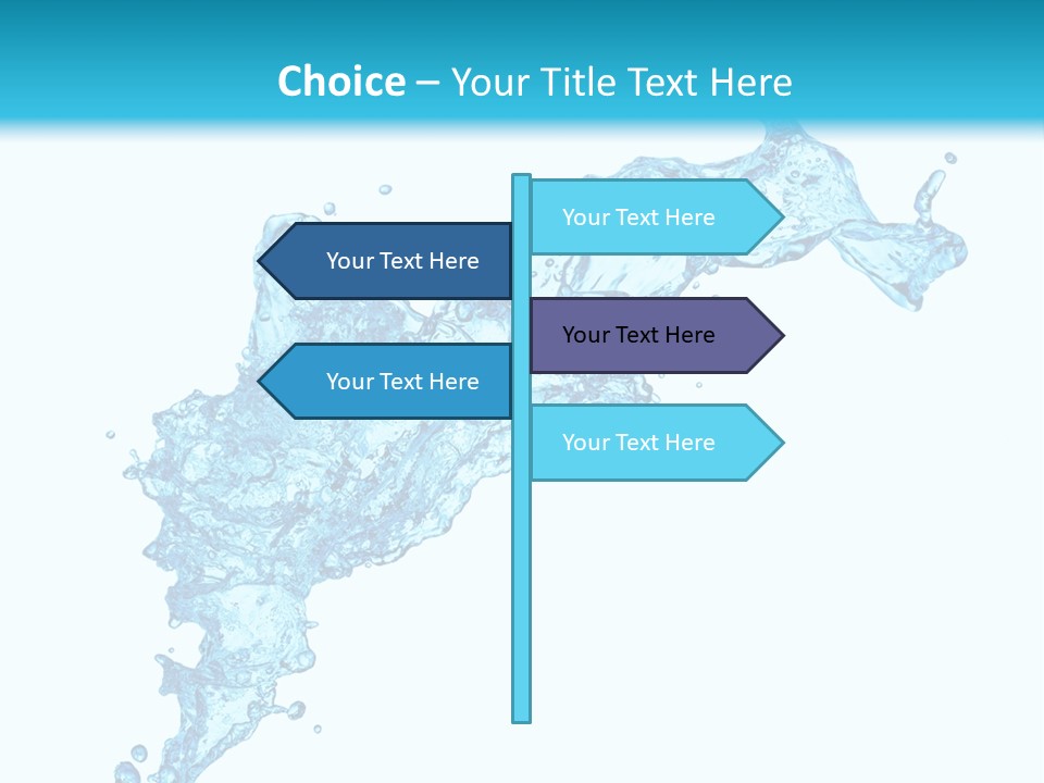 Transparent Abstract Purity PowerPoint Template