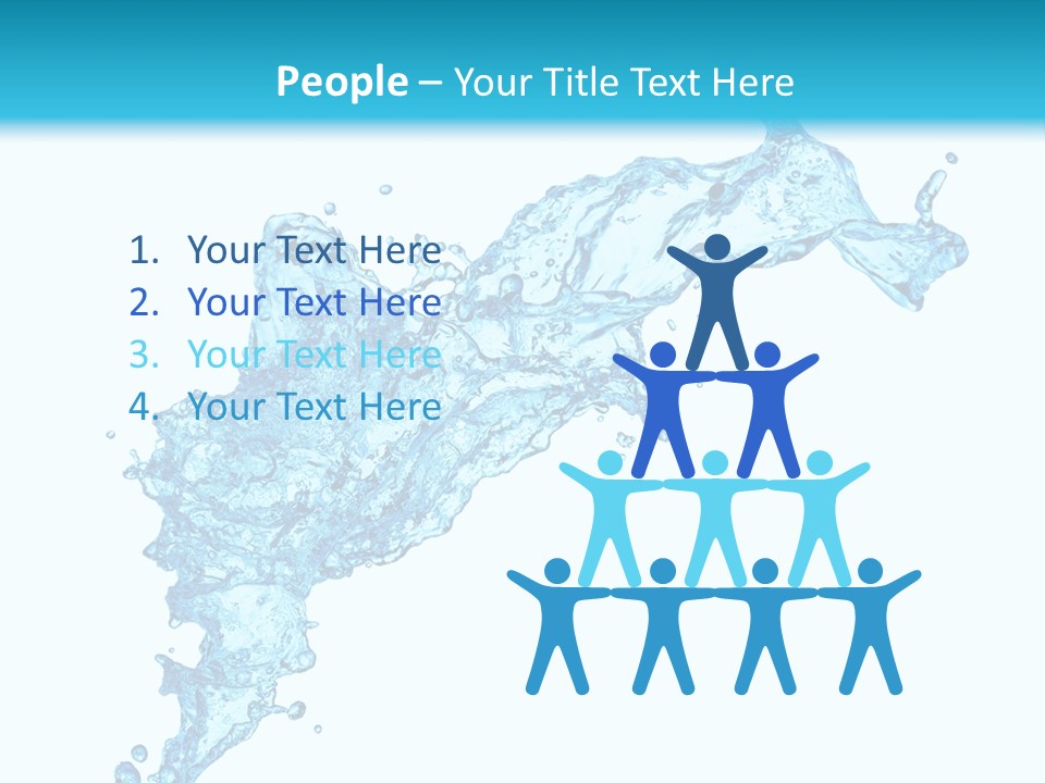 Transparent Abstract Purity PowerPoint Template