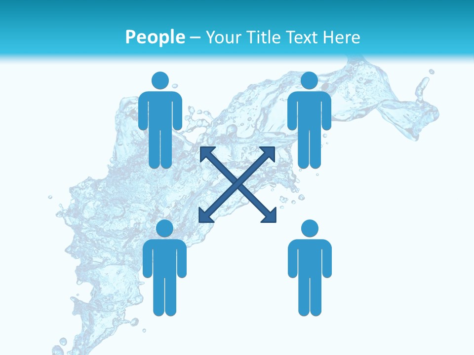 Transparent Abstract Purity PowerPoint Template