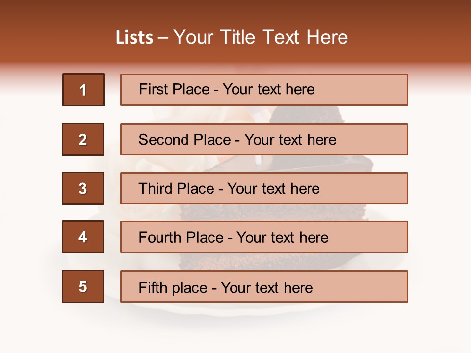 Slice Rose Beautiful PowerPoint Template