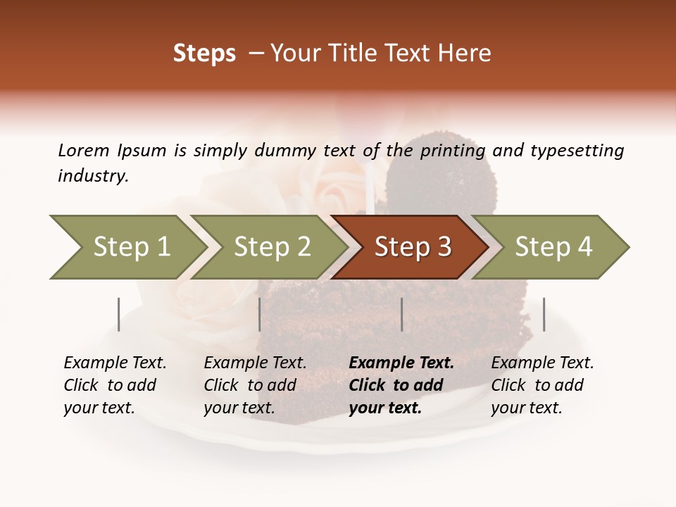 Slice Rose Beautiful PowerPoint Template
