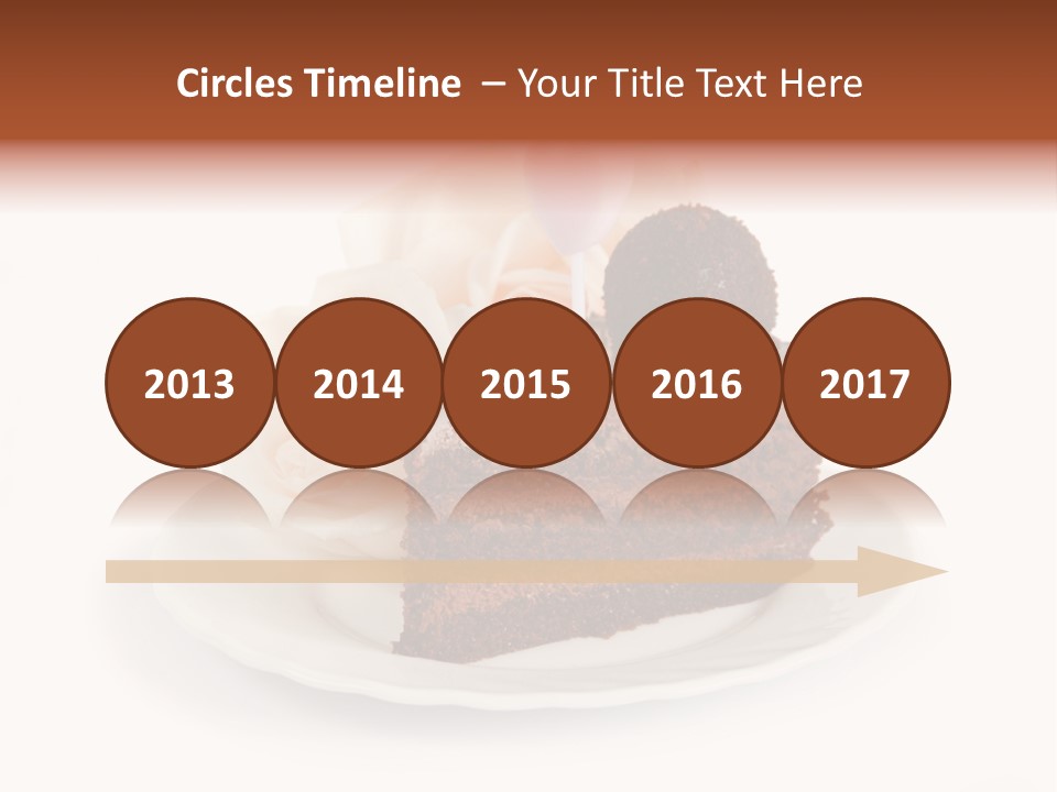 Slice Rose Beautiful PowerPoint Template