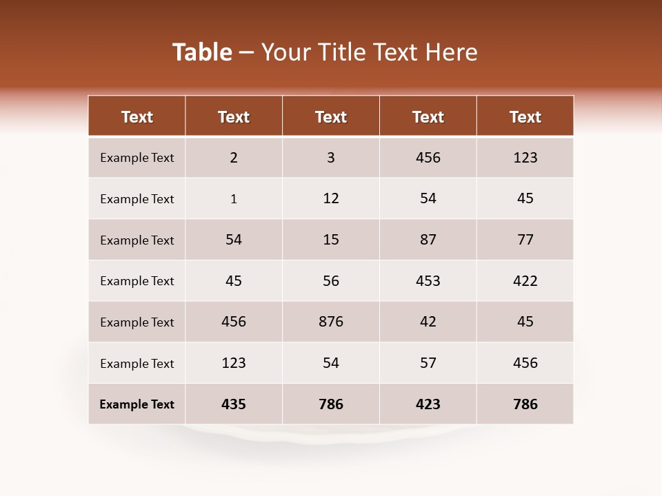 Slice Rose Beautiful PowerPoint Template