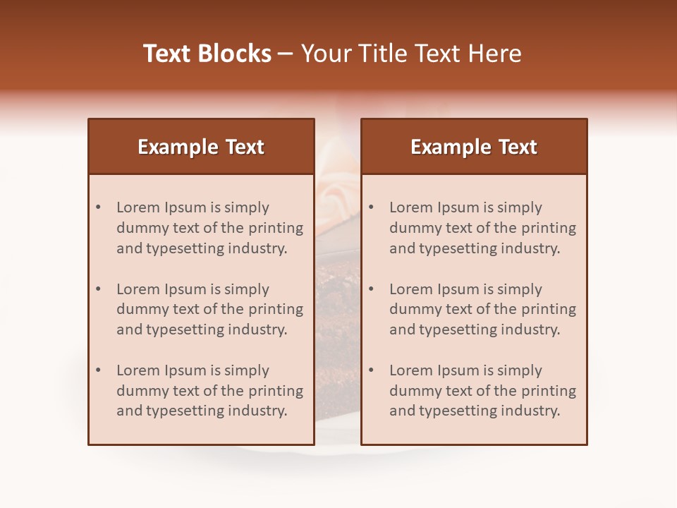 Slice Rose Beautiful PowerPoint Template
