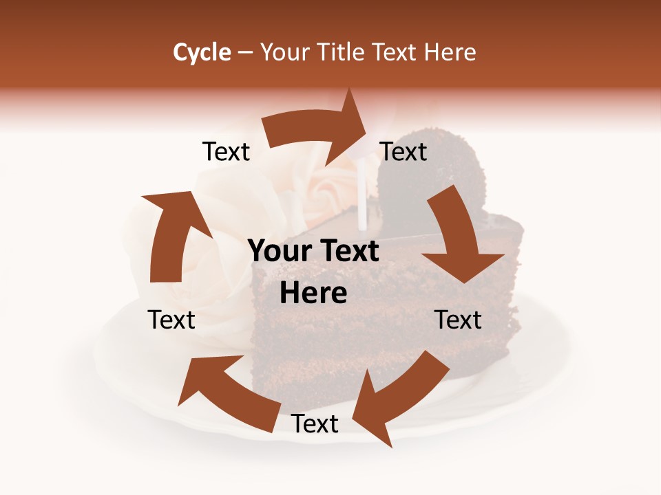 Slice Rose Beautiful PowerPoint Template