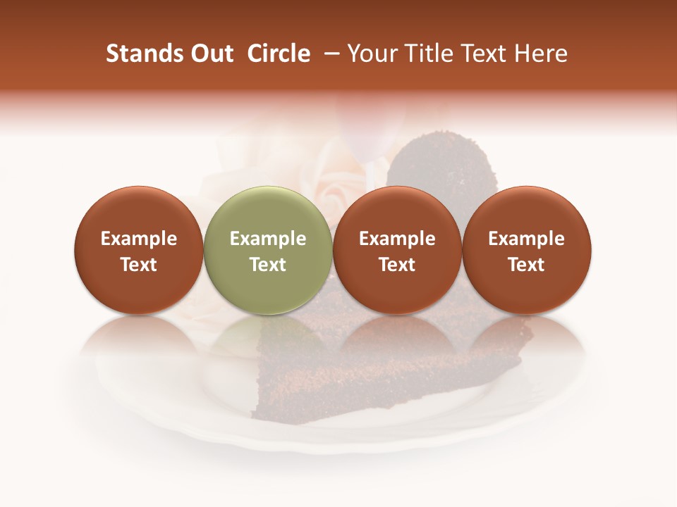 Slice Rose Beautiful PowerPoint Template