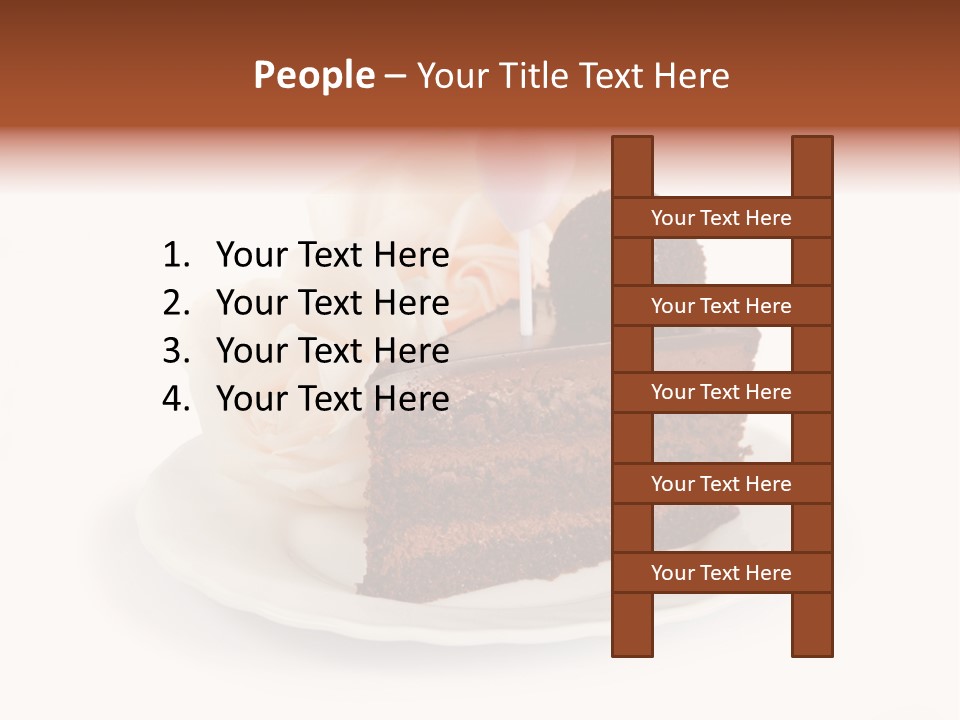 Slice Rose Beautiful PowerPoint Template
