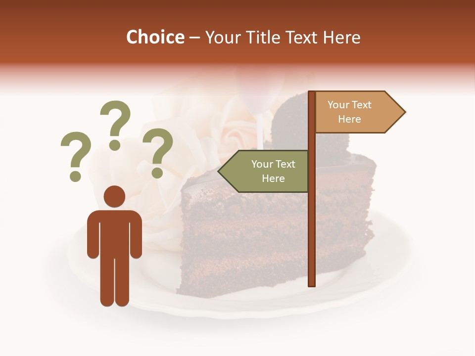 Slice Rose Beautiful PowerPoint Template