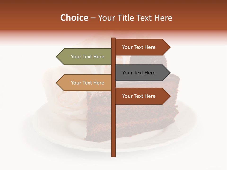 Slice Rose Beautiful PowerPoint Template