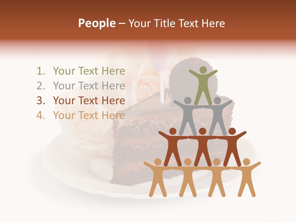 Slice Rose Beautiful PowerPoint Template