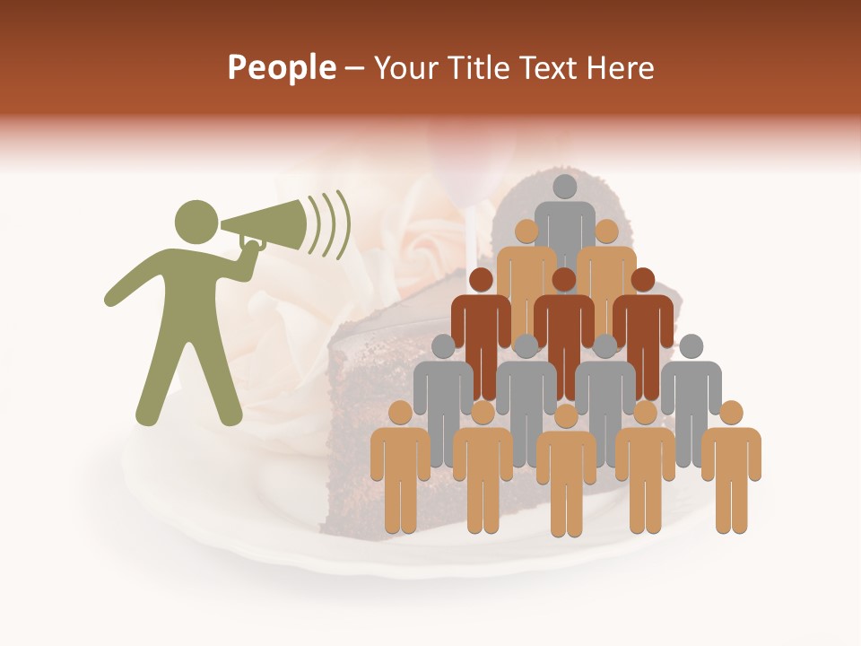 Slice Rose Beautiful PowerPoint Template