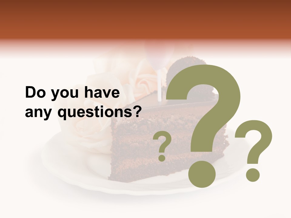 Slice Rose Beautiful PowerPoint Template