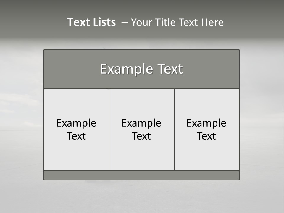 Storm Umbrella Travel PowerPoint Template