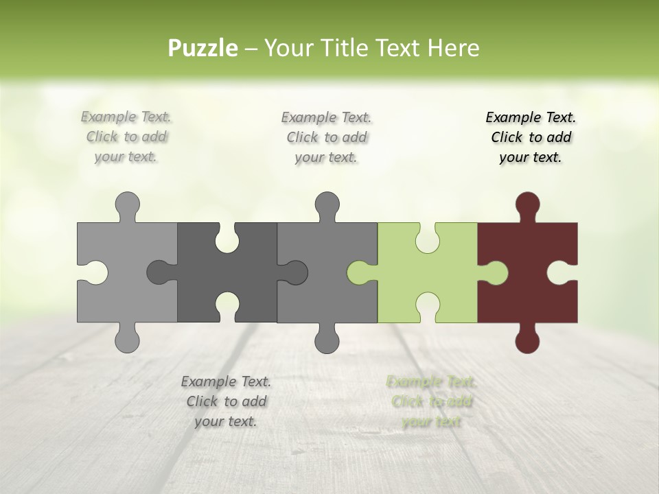 Together Figure Character PowerPoint Template