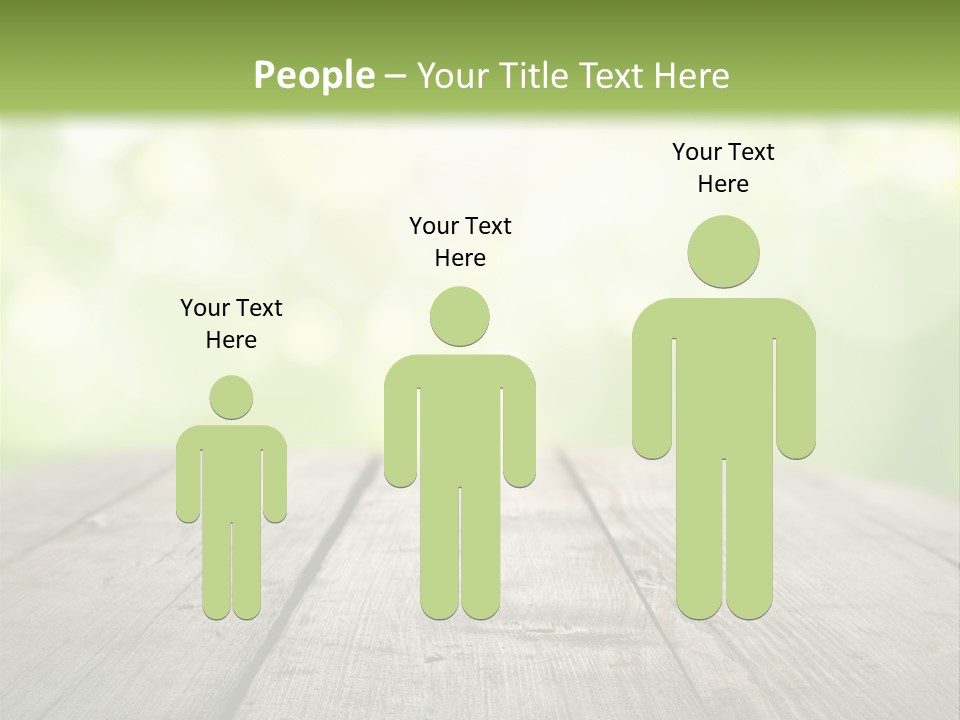 Together Figure Character PowerPoint Template