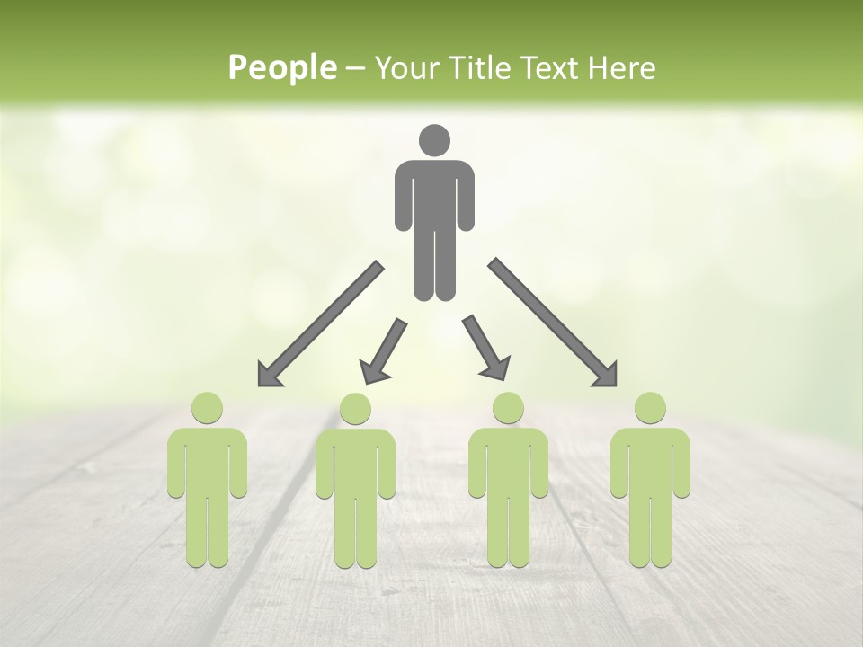 Together Figure Character PowerPoint Template