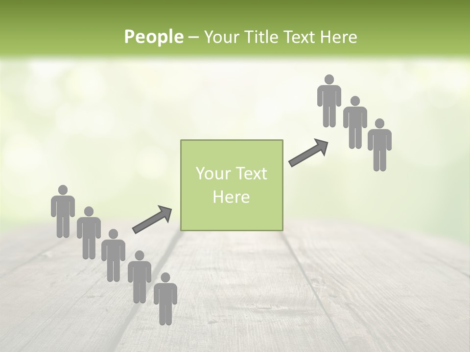 Together Figure Character PowerPoint Template