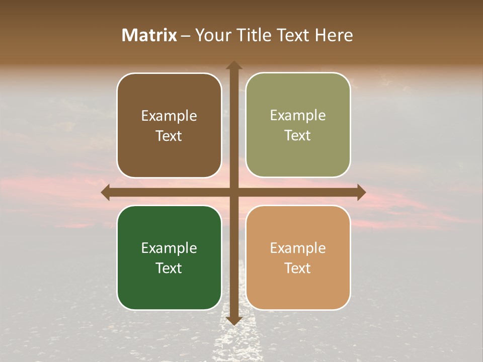 Remote Red Line PowerPoint Template