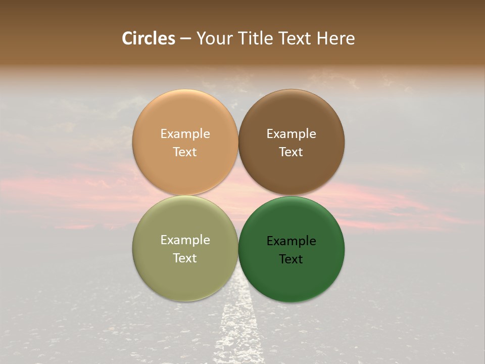 Remote Red Line PowerPoint Template
