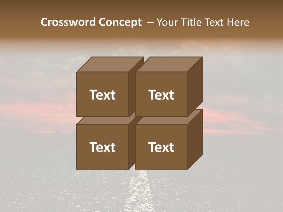 Remote Red Line PowerPoint Template