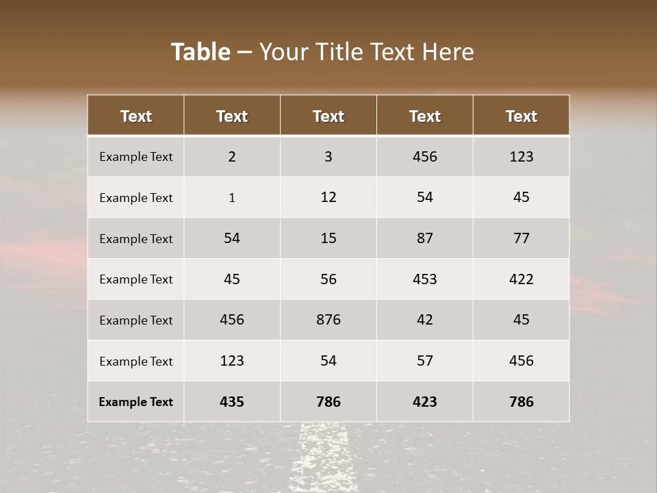 Remote Red Line PowerPoint Template