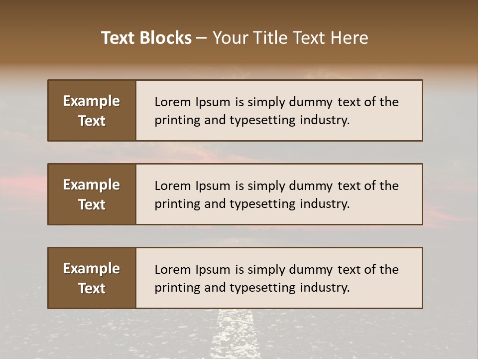 Remote Red Line PowerPoint Template