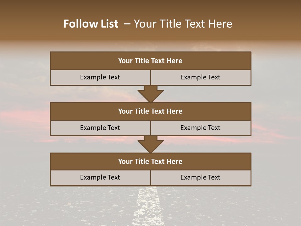 Remote Red Line PowerPoint Template