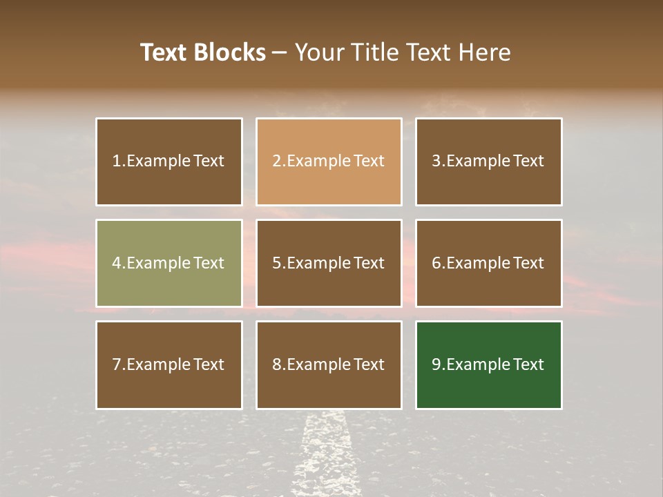 Remote Red Line PowerPoint Template