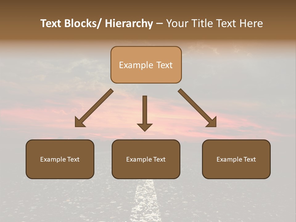 Remote Red Line PowerPoint Template