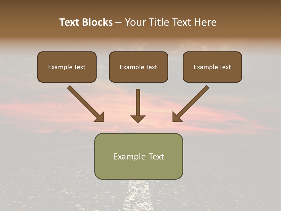 Remote Red Line PowerPoint Template